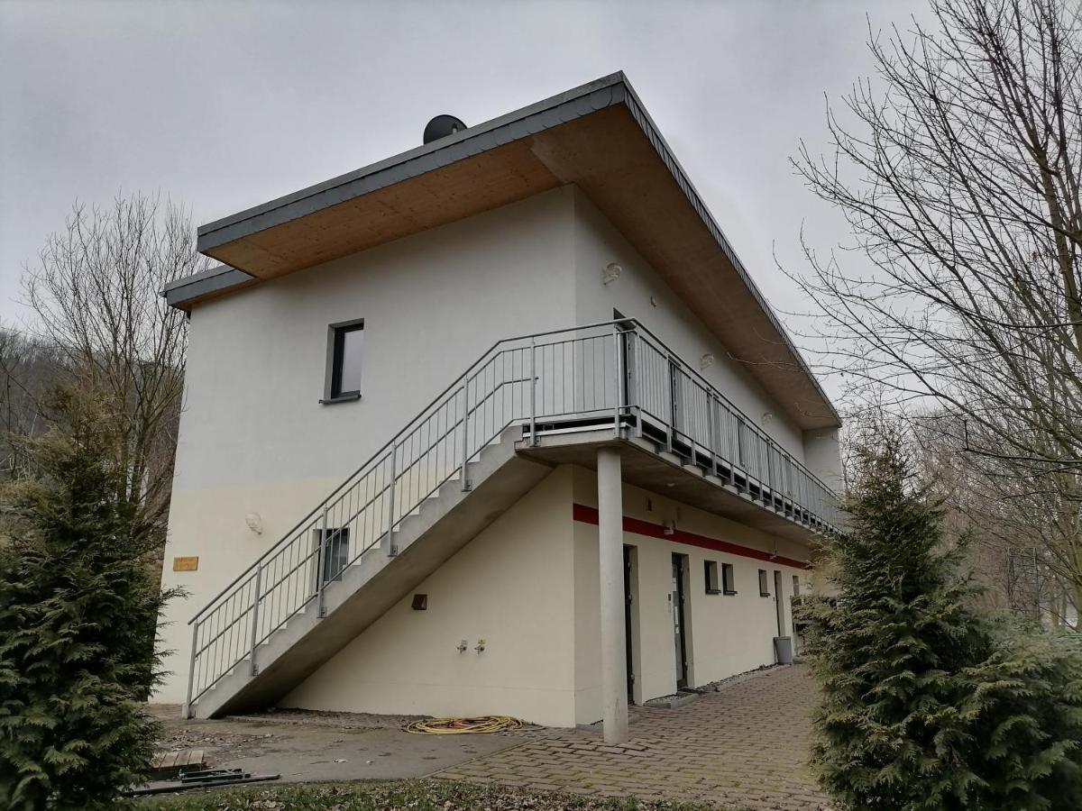 Campingplatz Am Treidlerweg Königstein Esterno foto