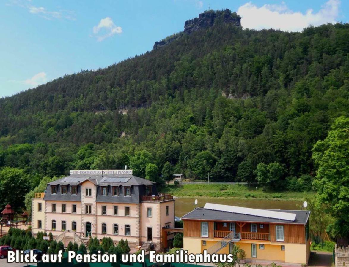 Campingplatz Am Treidlerweg Königstein Esterno foto